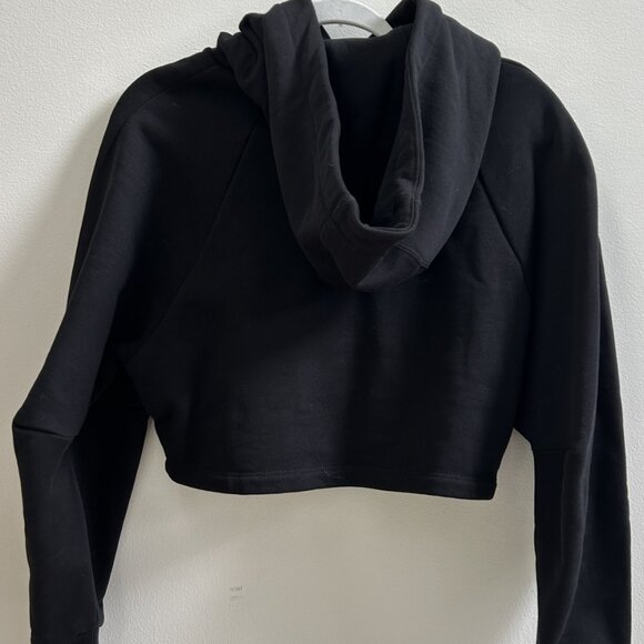 LOEWE Black Leather Patch Hoodie XS Excellent condition - Picture 9 of 10